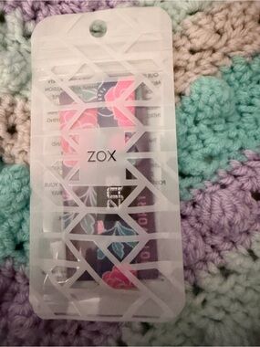NIP ZOX Wristband "Today I Will Not Worry" Bracelet & Card